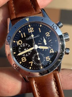 Breguet Type XX 3800 early version with gold capped crown (SOLD)