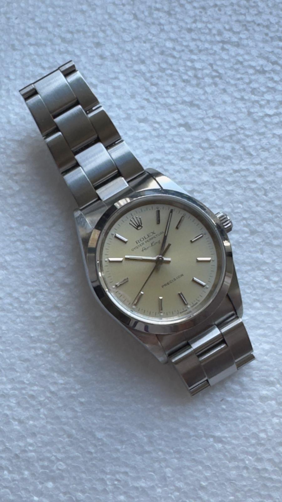 Rolex 14000 Air King Tropical Dial